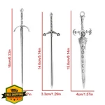 3PC Gothic Viking Sword Hair Pin Set Women's. Fixed Price $20.00.