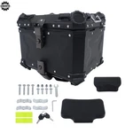 Motorcycle Top Box 45L Waterproof Trunk Luggage Storage Case With Safety Lock. Fixed Price $79.16.