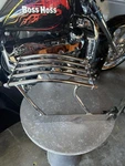 Harley Davidson Heritage Springer Evo Flsts 97-99 Solo Oem Luggage Rack. Ll. Fixed Price $750.00.