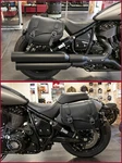 For Indian 2022-2025 Chief Leather Saddlebags Bobber Dark Horse. Fixed Price $429.00.
