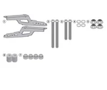 Givi Top Case Side Arms SR2129 1510-0377. Fixed Price $96.28.