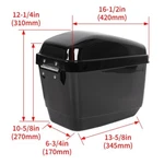 Motorcycle Hard For Harley Softail Honda Vtx Cruiser. Fixed Price $143.99.