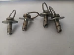 Harley Davidson E/g Classic Flhtc Set Of 4 Saddlebag Stud Clips. Fixed Price $25.00.