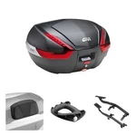 Givi V47NN Top Case Carbon Look Red Super Adventure 1290 Abs 2017-2020. Fixed Price $470.18.