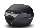 Shad SH33 34 Lt Case Cover Black With Universal Plate Motorcycle And Scooter. Fixed Price $89.00.