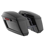 Advan Vivid Black Holeshot Performance Saddlebag Kit Low Rider M8 S/ St. Fixed Price $1289.00.