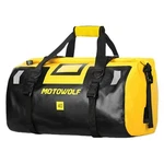 Motorcycle Travel Reflective Safety Bag, Motowolf Rear Seat Pack 40L, Yellow. Fixed Price $68.47.