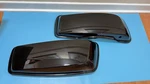 Genuine 14-23 Harley Touring Saddlebag Lids Tops Vivid Black Left Right Pair. Fixed Price $199.00.