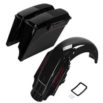 Stretched Saddlebags 6X9"SPEAKER Led Rear Fender For Harley Road Glide 93-08. Fixed Price $549.99.
