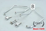 2005 Harley Sportster Custom Saddlebag Mount Support Bracket Kit Chrome #4179. Fixed Price $59.44.