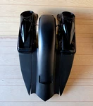 2014-2018 Harley Davidson Stretched Bags/rear Fender Longhorn Bagger 6.5" Lids. Fixed Price $1399.00.