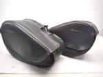 12-17 Harley Davidson Dyna Fat Bob Fxdf Leather Teardrop Saddlebags Set 79055-01. Fixed Price $620.85.