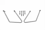 Chrome Saddlebag Support Kit For Harley Davidson By V-twin. Fixed Price $42.88.