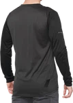 100% Ridecamp Long-sleeve Jersey Black/charcoal Small 40028-00000. Fixed Price $19.80.