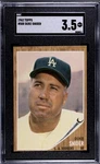 1962 Topps Duke Snider #500 L.a. Dodgers Vg+ Sgc 3.5 #2850011 Combine Shipping. Fixed Price $99.99.