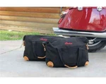 Oem Indian Motorcycle Deluxe Saddlebag Travel Bags Black, Pair 2885131. Fixed Price $189.99.