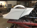 Harley Davidson 18" Stretched Saddlebags, Fender And Side Covers 2009-2023. Fixed Price $1399.00.