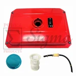 New 4 Gallon Red Fuel Tank Fits Most Open Frame 5-7KW Diesel Generator. Fixed Price $59.99.