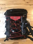 Goldfire Expandable Motorcycle Luggage Sissy Bar Bag Weather Resistant Backpack. Fixed Price $49.00.