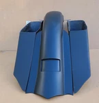 7" Down 14" Back Stretched Saddlebag & Rear Fender For Harley Touring 97-08. Fixed Price $1199.00.