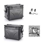 Givi Evo Aluminum Black Motorcycle Luggage Set 48L For Morini X-cape 650. Fixed Price $1088.19.