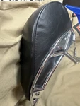 Harley Davidson Flsts Heritage Springer Tall Backrest Pad And Rail P/n 52829-97. Fixed Price $500.00.