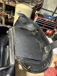 Harley Davidson Heritage Softail Leather Saddlebags. Fixed Price $248.88.