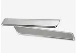 New Klock Werks Saddlebag Hinge Inserts, Smooth, Chrome, 3501-1073 *. Fixed Price $100.00.