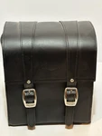 Triumph Oem Leather Sissy Bar Bag, 11"X10"X4.5", New Rare And Hard To Find. Fixed Price $350.00.