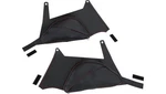 Show Chrome Dual Side Tank Pouches Black/red #H40-401CRED Can-am. Fixed Price $74.57.