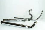 12 Harley Touring Street Glide Exhaust Header Pipes Muffler Rinehart No Bracket. Fixed Price $449.10.