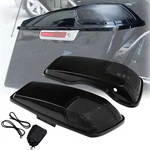 Saddlebag Lids Speaker Cutouts Fit For Harley Touring Electra Street Glide 14-23. Fixed Price $62.99.