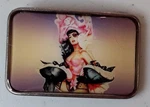 Belt Buckle , Pin Up Girl Pirate La Chik. Fixed Price $22.70.