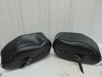 Willie & Max Revolution Series Small Belted Hard Mount Saddlebags Fxd, Flst. Fixed Price $74.96.