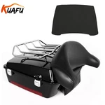 Chopped Pack Trunk Luggage Rack For Harley Touring Road Street Glide 1997-2013. Fixed Price $192.59.