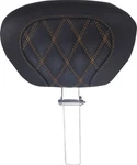 Mustang Super Touring Driver Backrest Double Diamond Toast Stitch #89539T. Fixed Price $295.00.