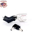 New Holdfast Sissy Bar Luggage Rack Locking Latch For Harley Fat Bob 52300514 Us. Fixed Price $59.99.