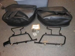 Honda Leather Saddlebag Set W/ Hardware & Brackets 2000 VT1100 08L56-MCK-A00. Fixed Price $169.99.