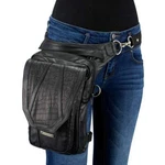 Milwaukee Leather MP8896 Extra Large Conceal And Carry Black Thigh Bag. Fixed Price $89.99.