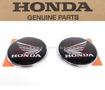 New Chrome Tank Emblems Set Honda Interceptor Vfr 800 1200 Round Badges #F17. Fixed Price $75.46.