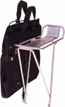 Banjo Brothers Minnehaha Canvas Grocery Pannier: Black, Each. Fixed Price $64.99.