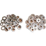Drag Specialties Chrome Lock Washer Kit 1/4" 5/16" 3/8" 36PC Harley DS-190500. Fixed Price $27.99.