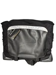 Bmw Motorrad Messenger Bag Black Nylon Reflective Trim New Nwt. Fixed Price $200.00.