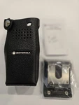 Motorola Two-way Radio Holder Case PMLN7904A Black Police Sheriff Security. Fixed Price $34.99.