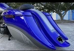 Street Glide Harley Davidson Flh Stretched Saddlebags Road King Bagger Kit 09-23. Fixed Price $1199.00.