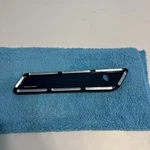 Arlen Ness Saddlebag Latch Cover Beveled Black 03-585. Fixed Price $75.00.
