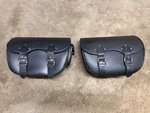 New Harley Davidson Detachable Saddlebags For Softail Slim & Blackline. Fixed Price $599.95.