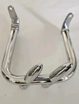 Oem Hard Leather Saddlebag Guard Yamaha Roadliner Stratoliner One Side Only. Fixed Price $99.95.