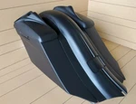 Touring Harley Davidson Stretched Saddlebags,rear Fender And 8"LIDS 2009-23. Fixed Price $1430.00.