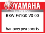 Yamaha Oem Part BBW-F41G0-V0-00 Top Case Color Plate. Fixed Price $82.99.